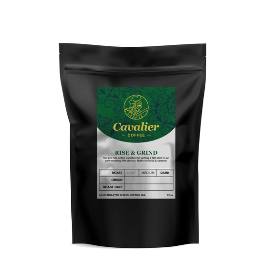 Cavalier Coffee Rise and Grind Colombian Coffee